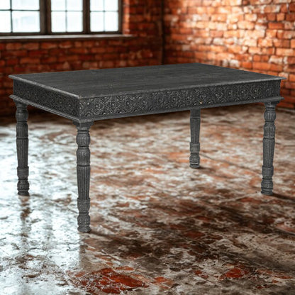 Fortville Carved Dining Table
