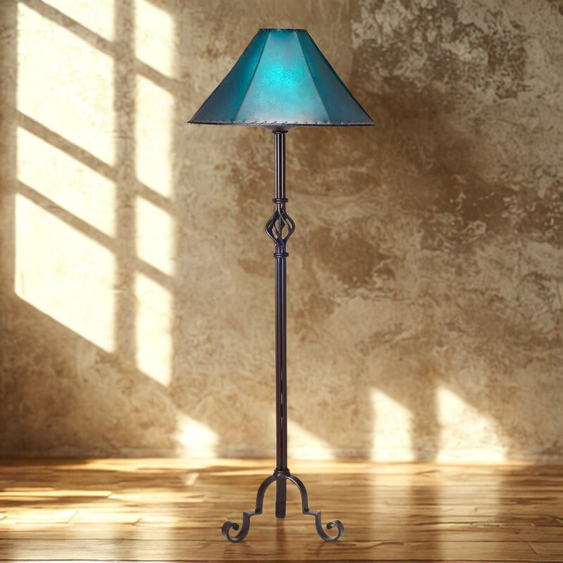Hand Forged Iron Floor Lamp 006