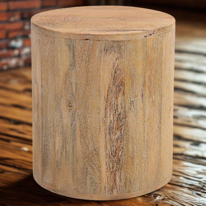 Lewiston Drum End Table