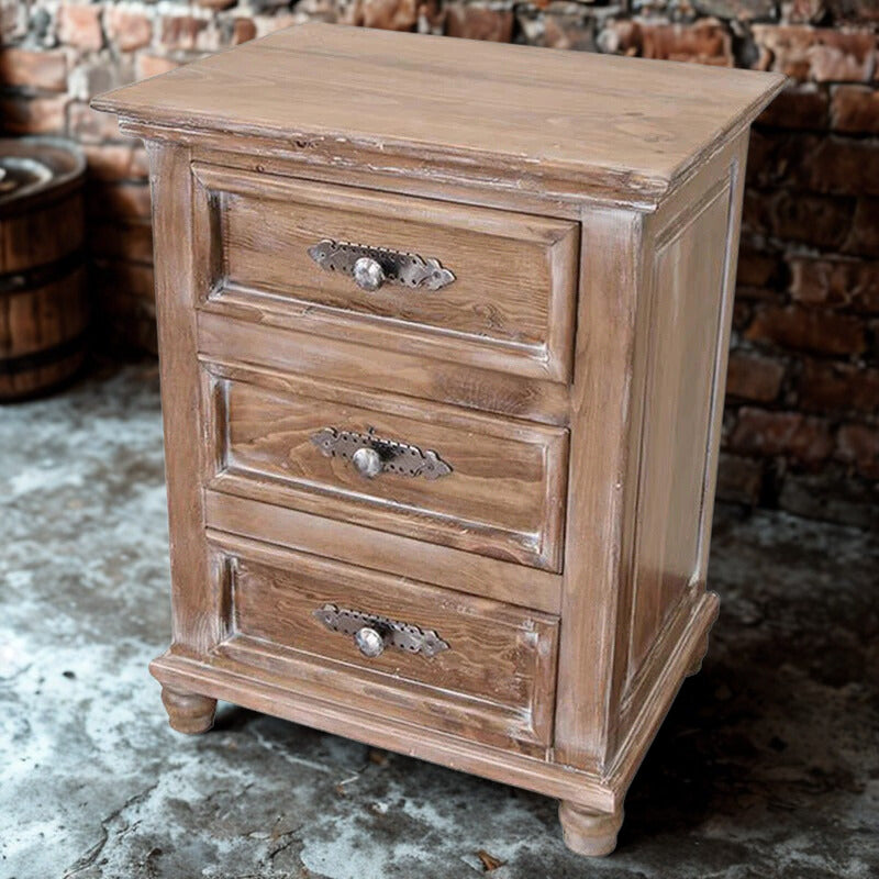 Rio Hondo 3 Drawer Nightstand