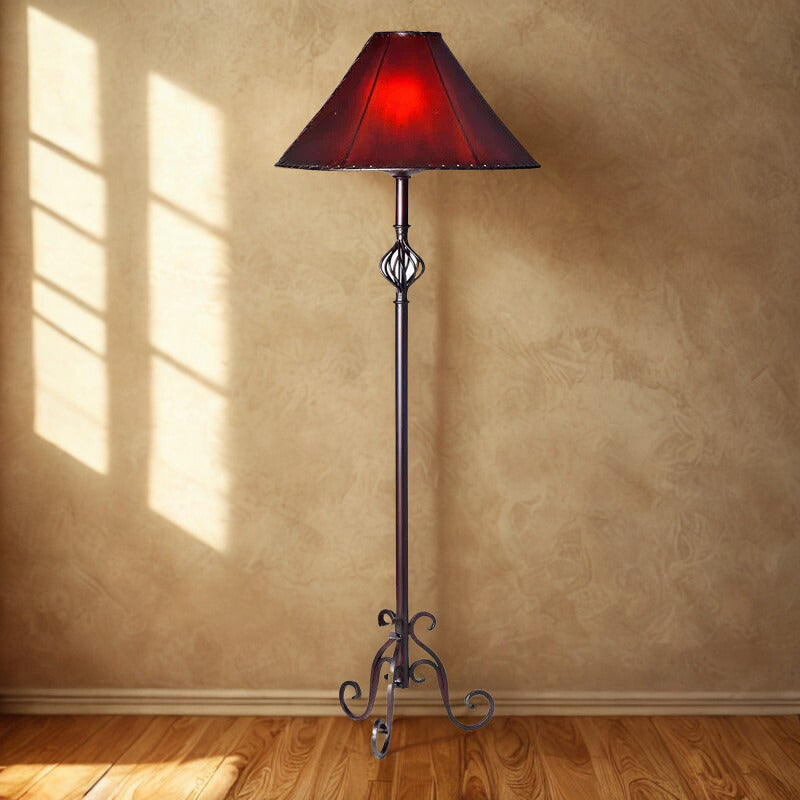 Hand Forged Iron Floor Lamp 015