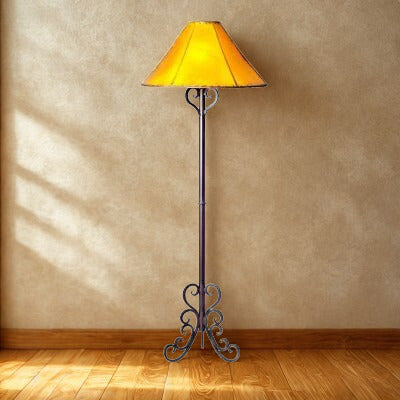Hand Forged Iron Floor Lamp 020