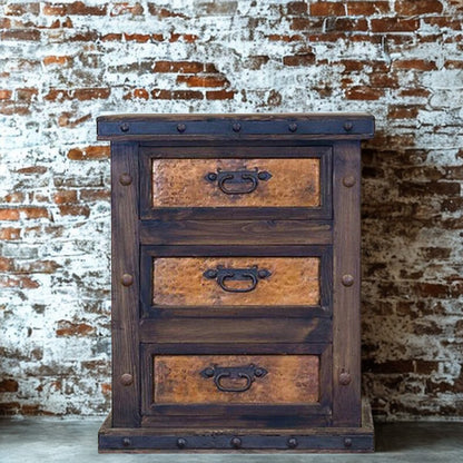 Finca Copper Nightstand