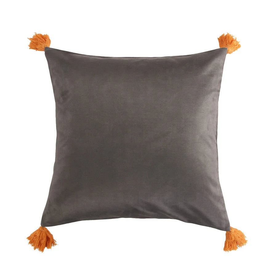 Aria Square Pillow with 4 Tassles