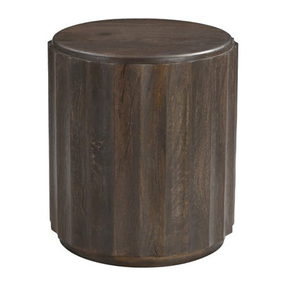 Expertly crafted from solid mango wood, the Austen Round Wood End Table adds a touch of natural elegance to any room. Its round shape and sturdy construction make it a perfect choice for small spaces, while the durable wood ensures long-lasting use. Elevate your décor with this stylish and functional end table.