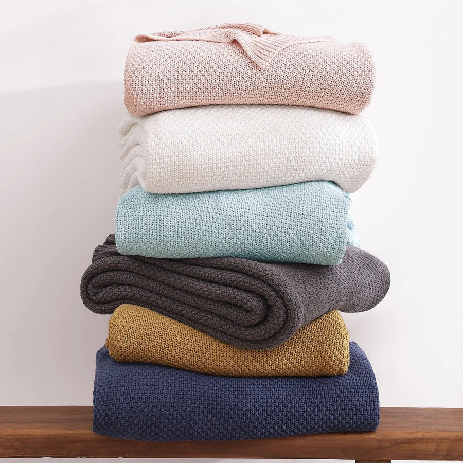 Cotton Knit Blanket