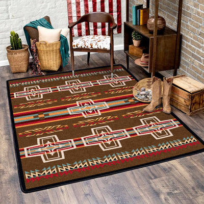 Canyon Cross - Sunset Rug