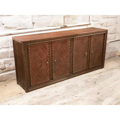 Carson 4 Door Leather Buffet