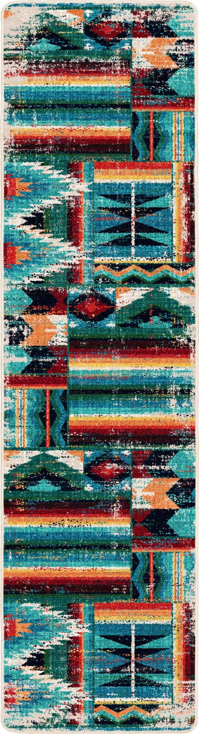 Caverns Turquoise Patchwork
