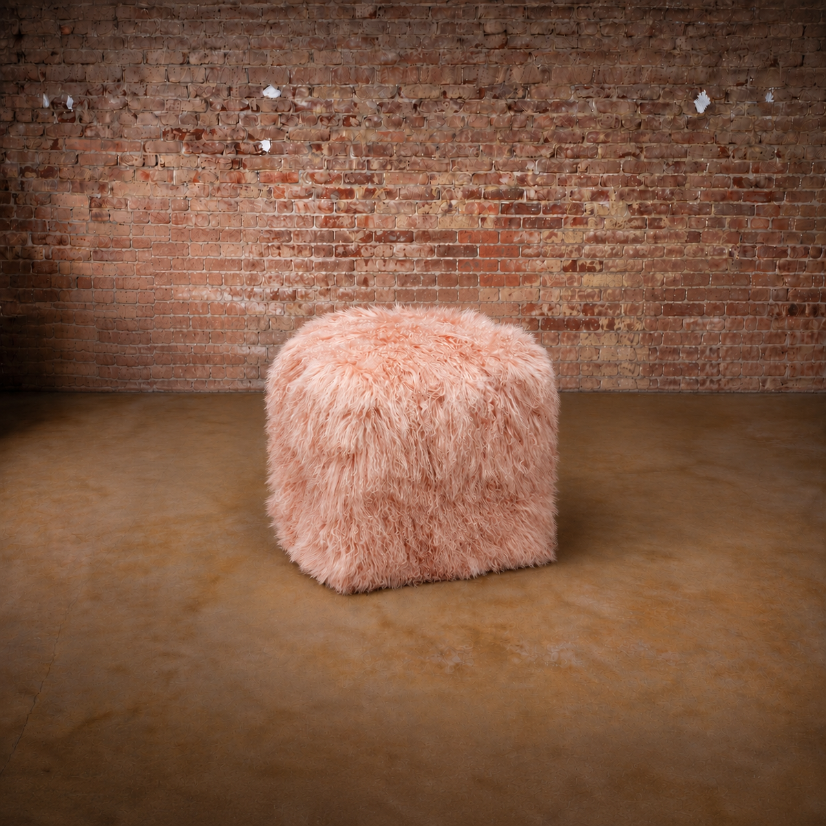 Tibetan Lamb Pouf