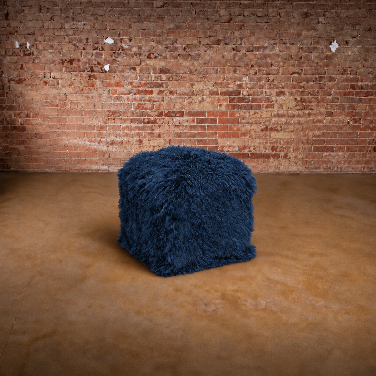 Tibetan Lamb Pouf