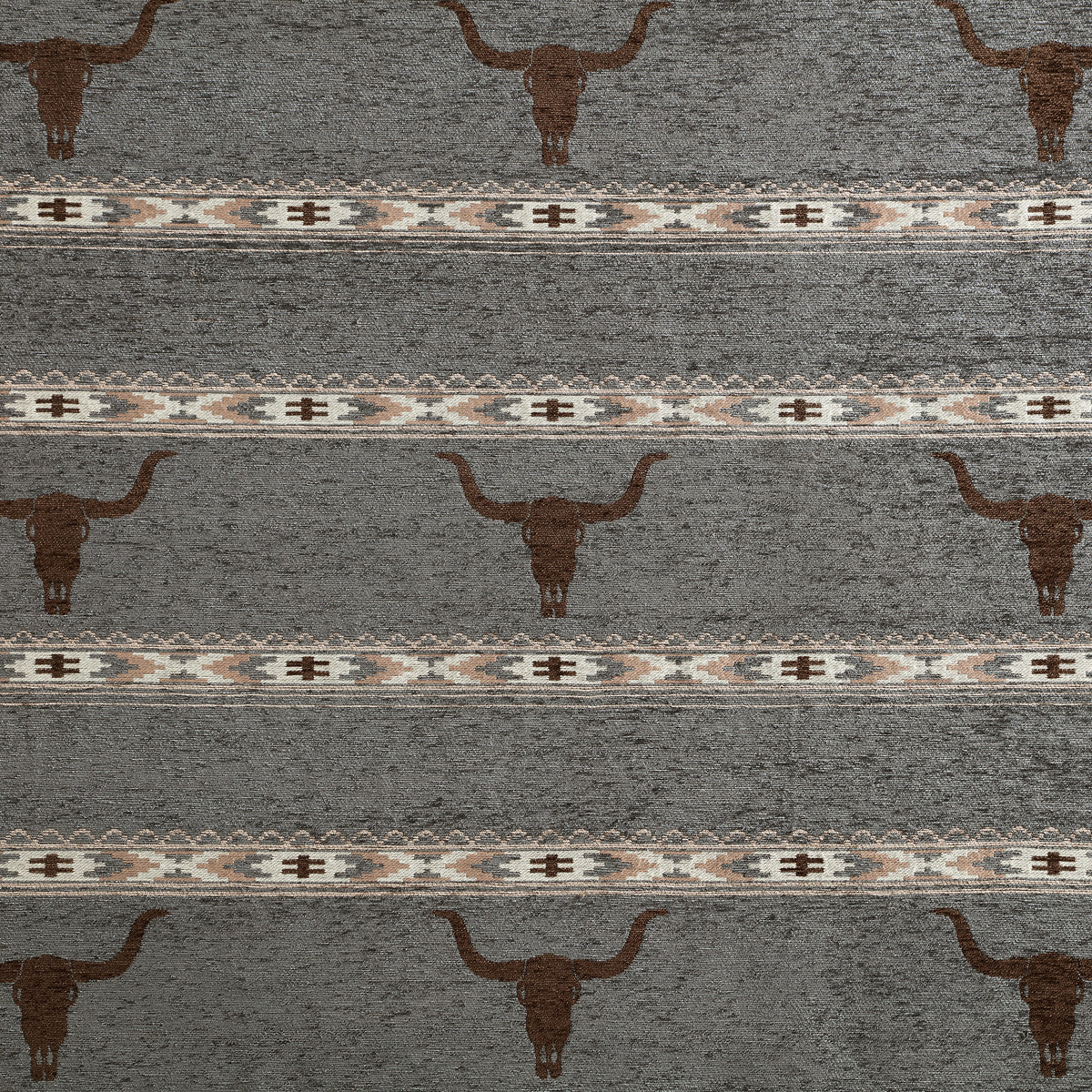 Chisholm Longhorn Chenille Jacquard Bedding Set