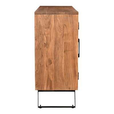 high quality acacia wood console