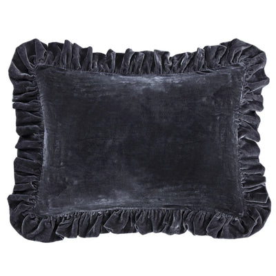 Stella Faux Silk Velvet Oblong Pillow