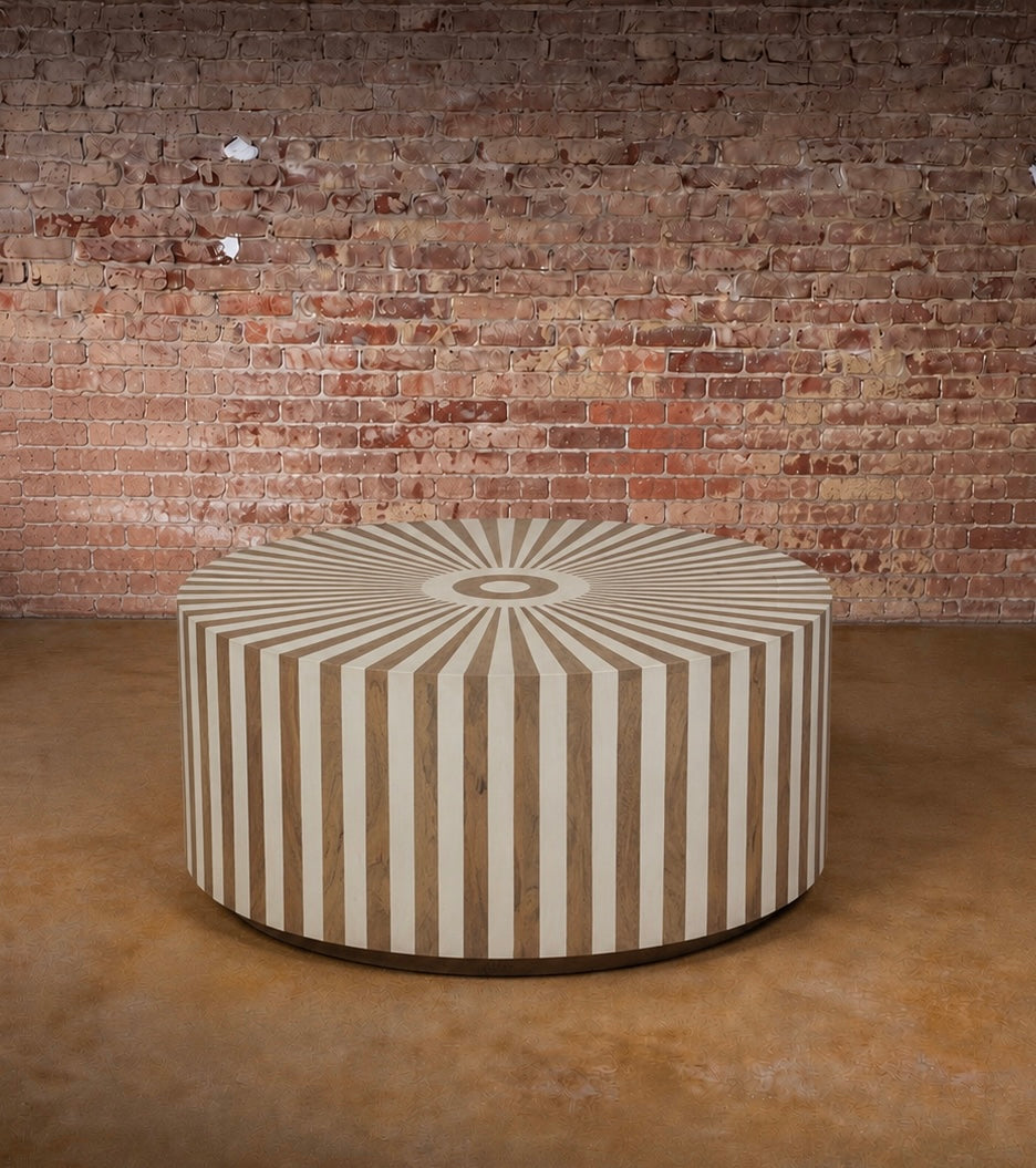 Austen Striped Coffee Table
