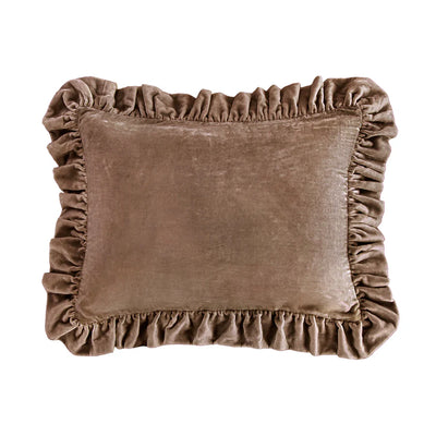 Stella Faux Silk Velvet Oblong Pillow
