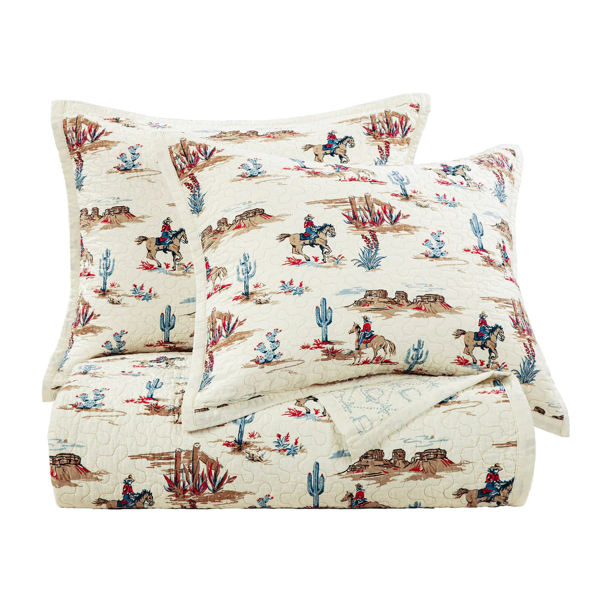 Desert Trail Reversible Quilt Set