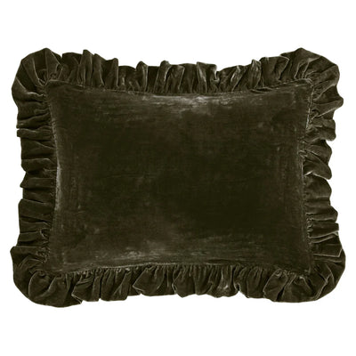 Stella Faux Silk Velvet Oblong Pillow