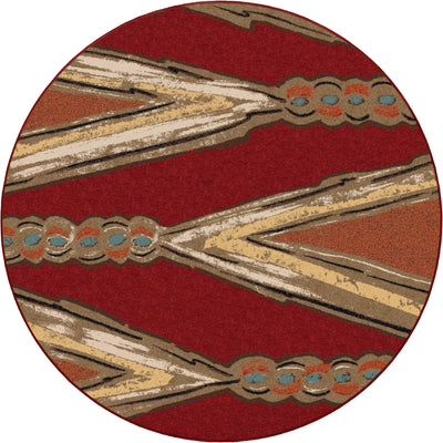 Finger Weave - Red