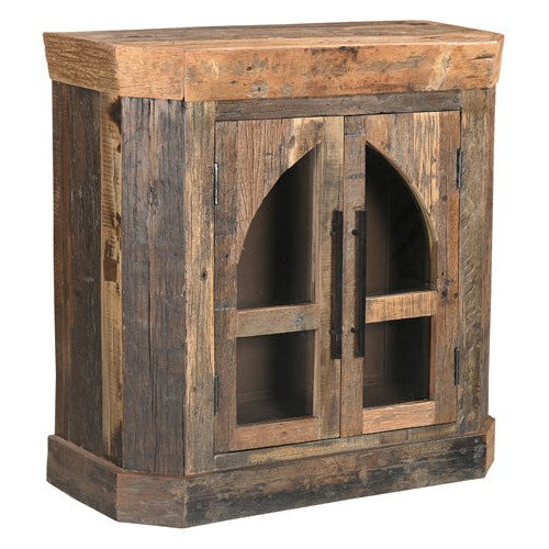 Fortville Arch 2 Door Accent Cabinet