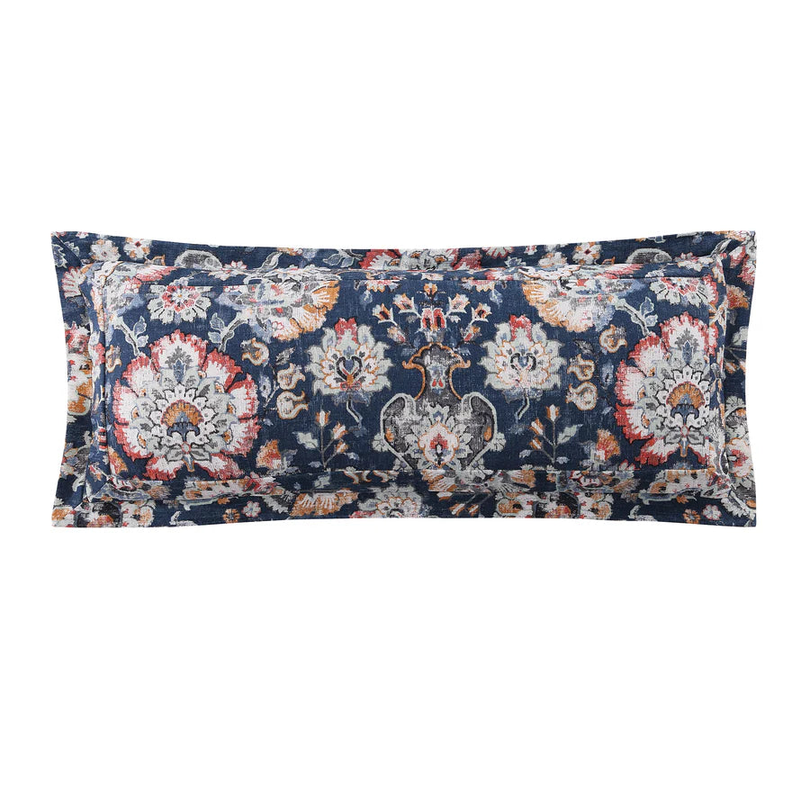 Derby Washed Linen Lumbar Pillow