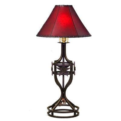 This Hand Forged Iron Table Lamp is the perfect way to add a rustic touch to any room. Its hand-forged iron construction is designed to provide long-lasting durability and timeless style.