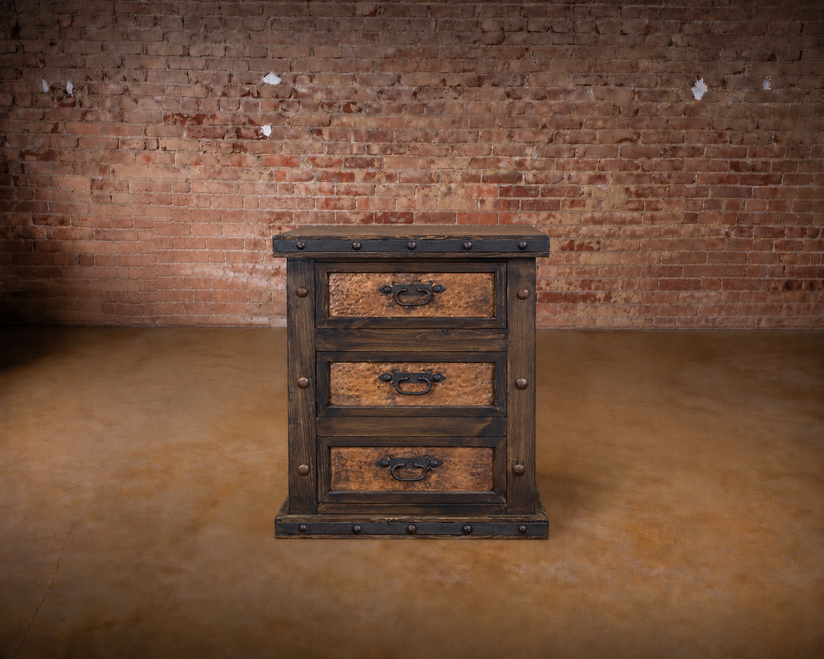 Finca Copper Nightstand