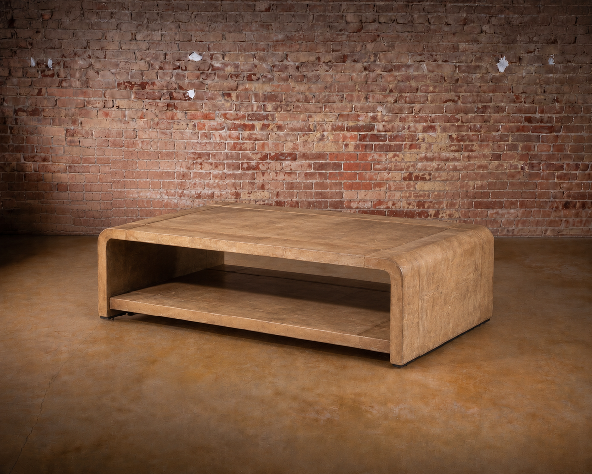 Taylor Leather Coffee Table