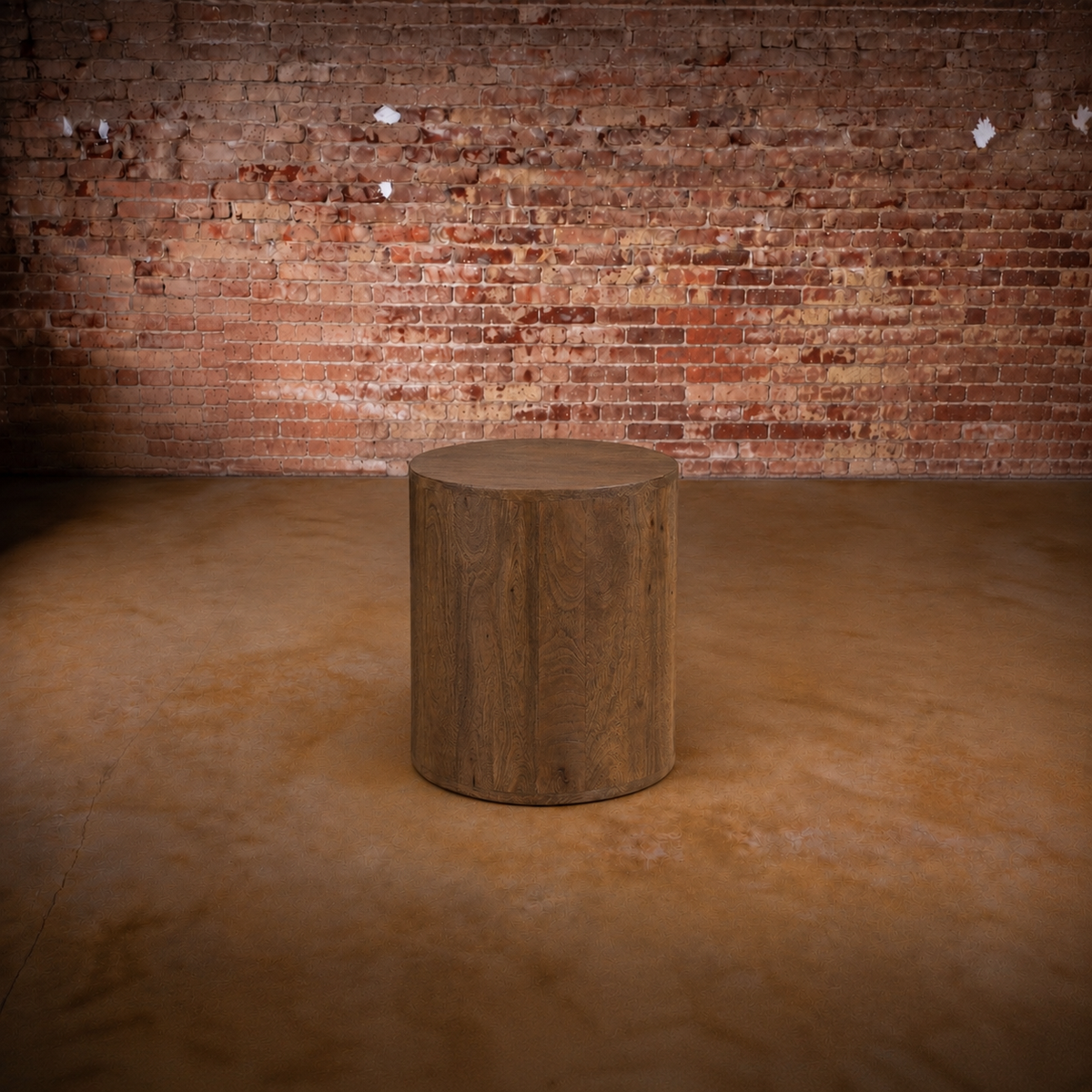 Lewiston Drum End Table