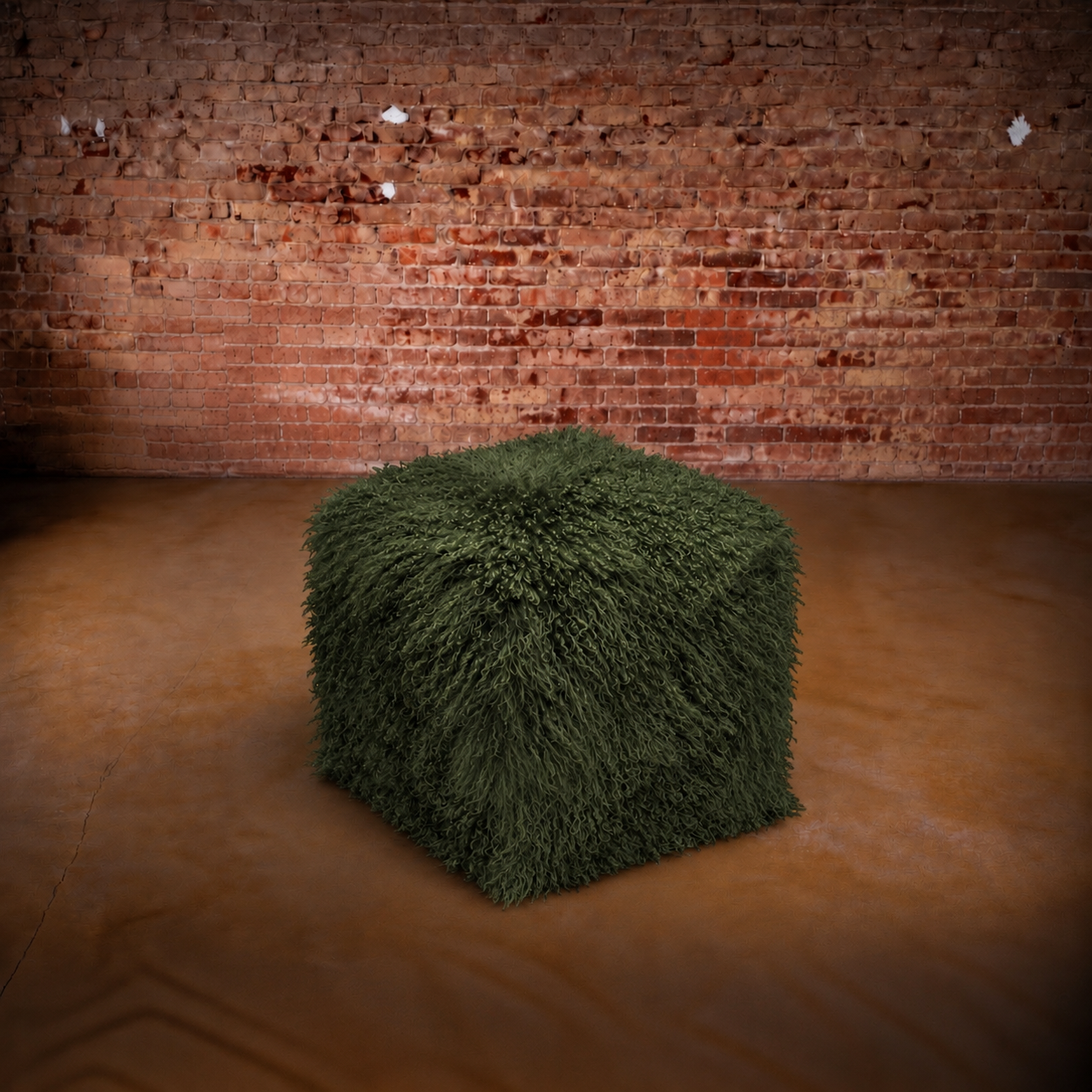 Tibetan Lamb Pouf