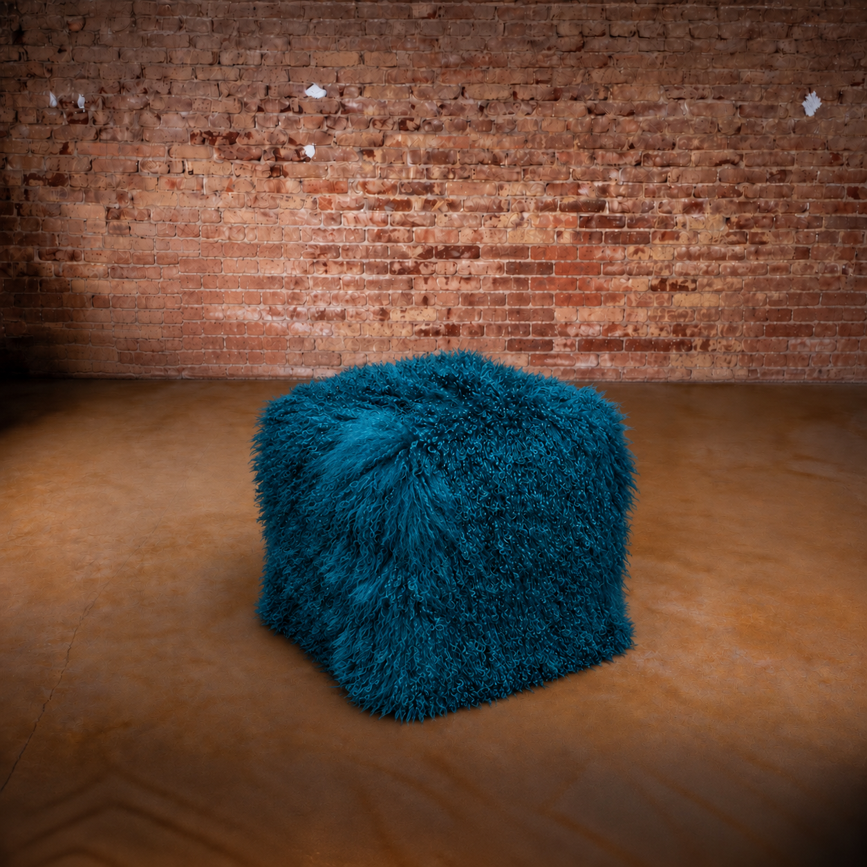 Tibetan Lamb Pouf