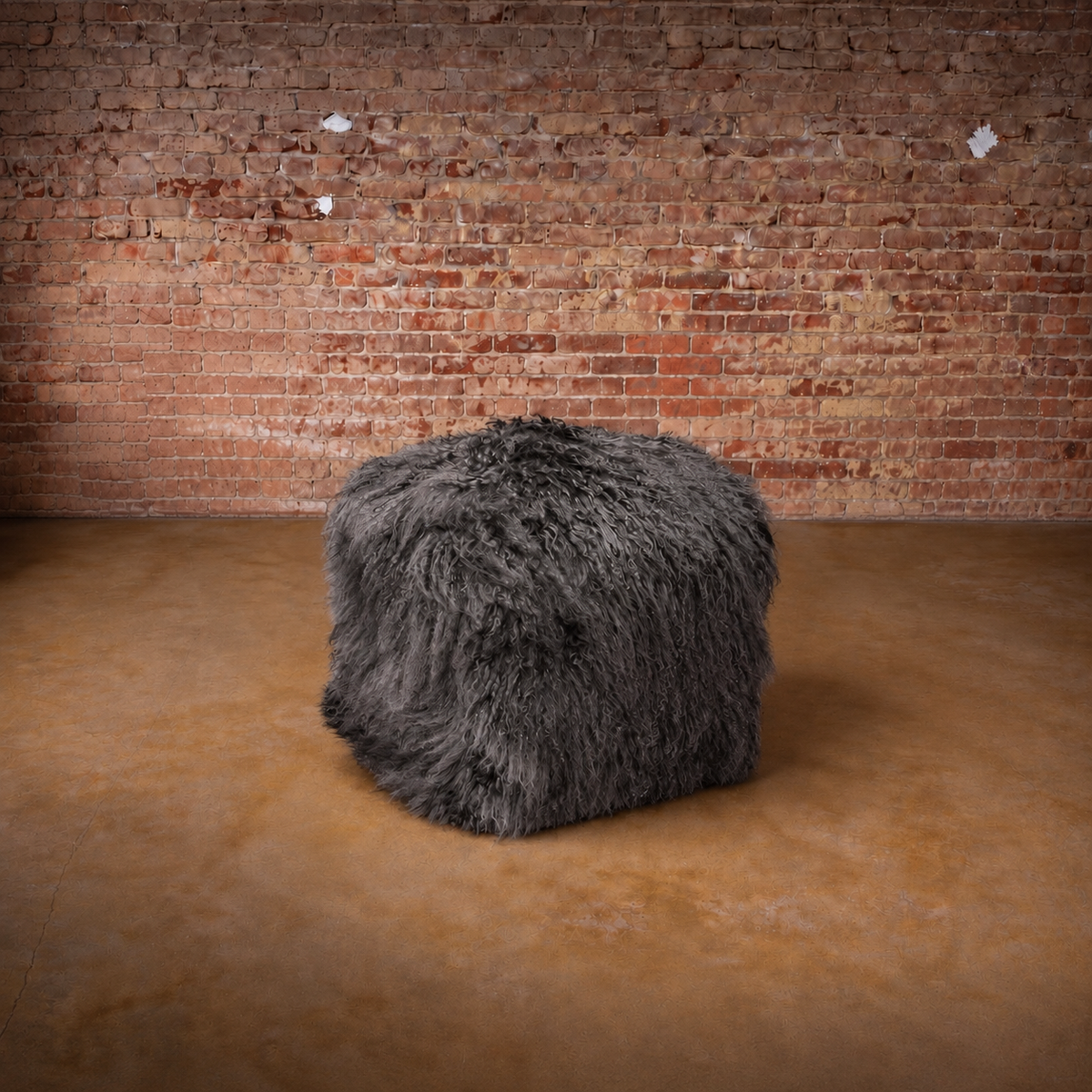 Tibetan Lamb Pouf