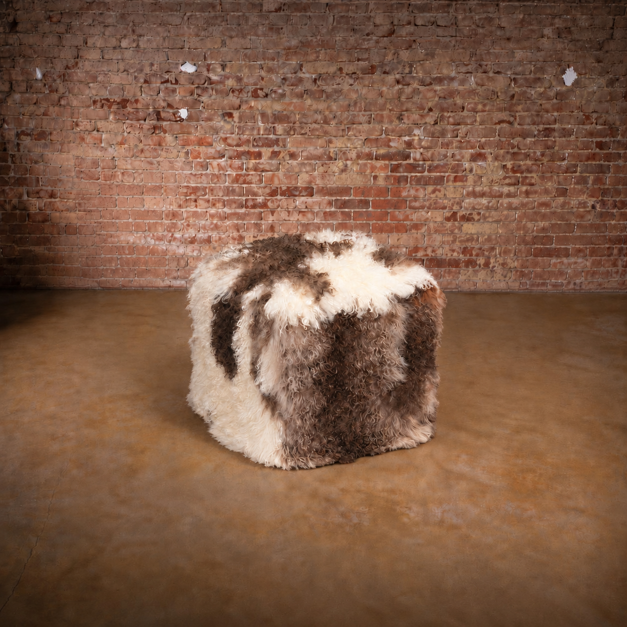 Tibetan Lamb Pouf