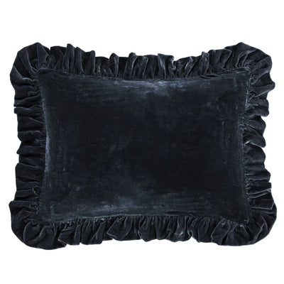 Stella Faux Silk Velvet Oblong Pillow