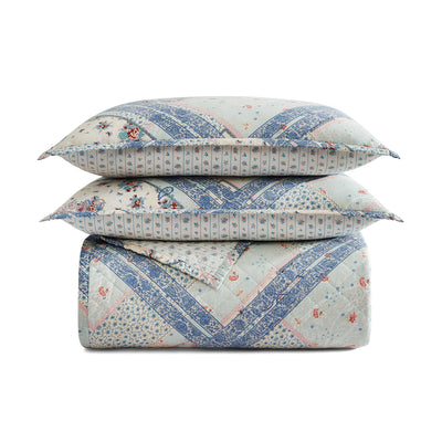 Mirabelle Patchwork Prairie Quilt Set