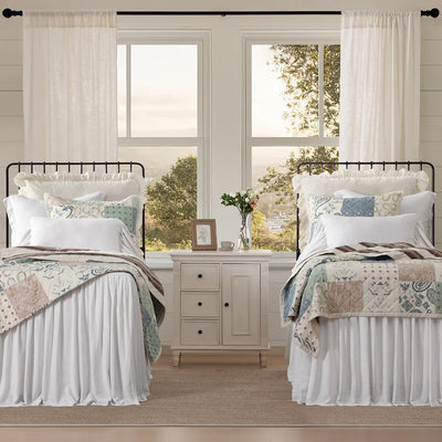 Patchwork Paisley Reversible Quilt Set