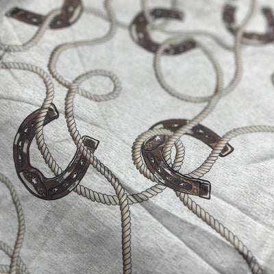 Pierre Horseshoe Bedding Set