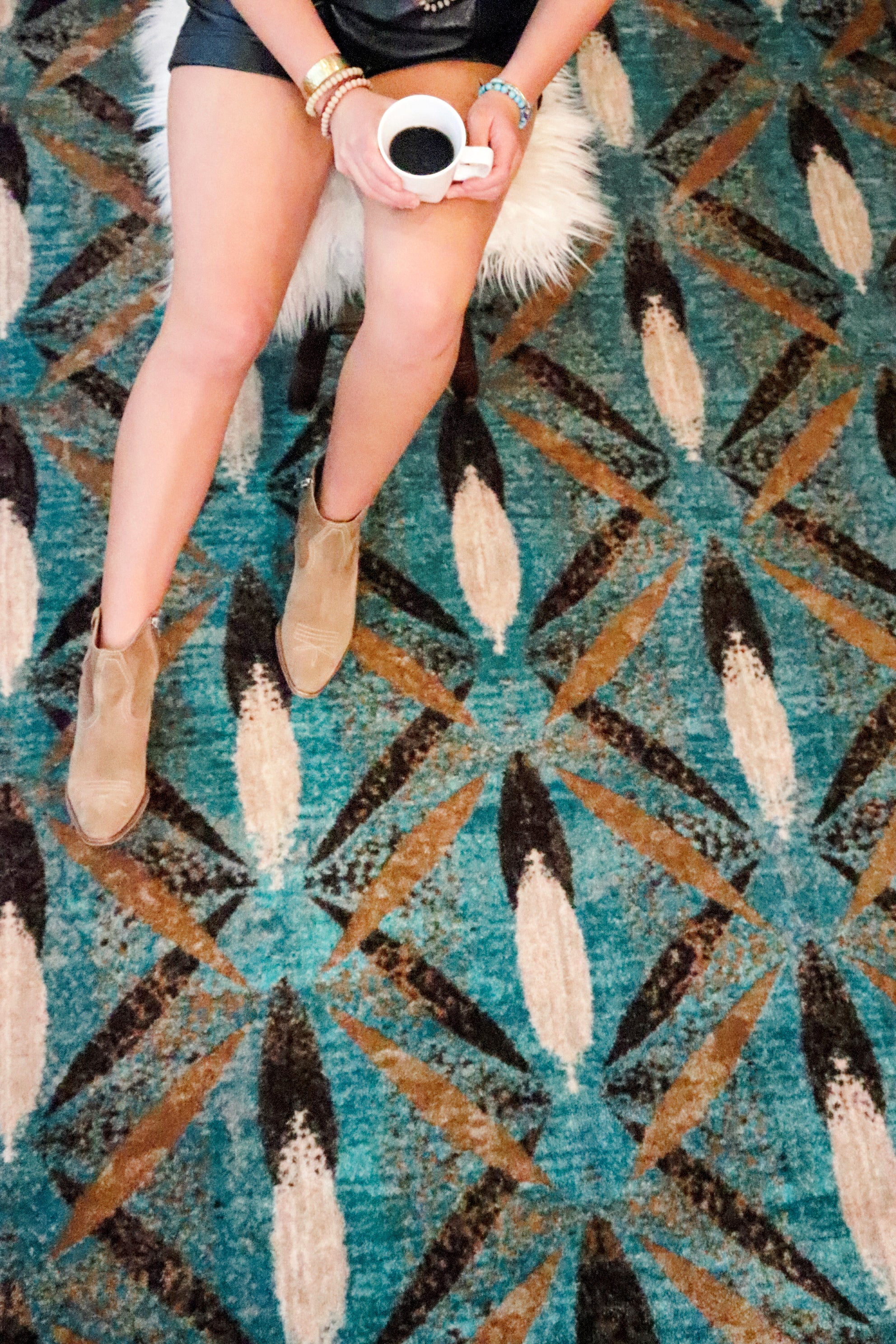 Plumage Tropical - Turquoise
