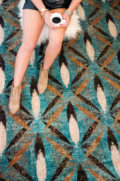 Plumage Tropical - Turquoise