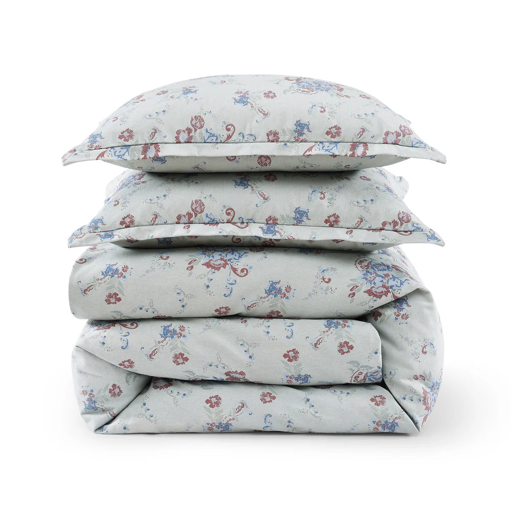 Rosabel Washed Denim Bedding Set