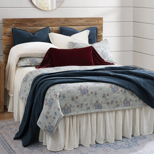 Rosabel Washed Denim Bedding Set