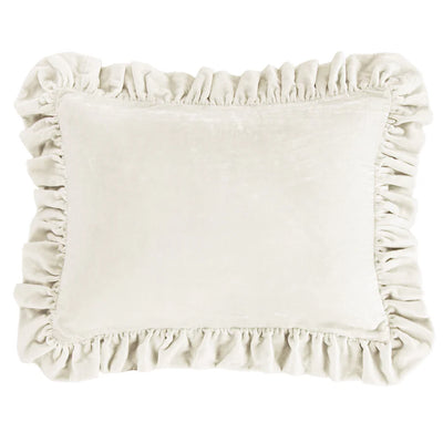 Stella Faux Silk Velvet Oblong Pillow
