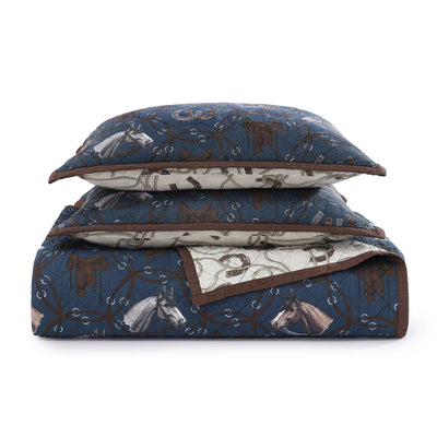 Saratoga Reversible Quilt Set