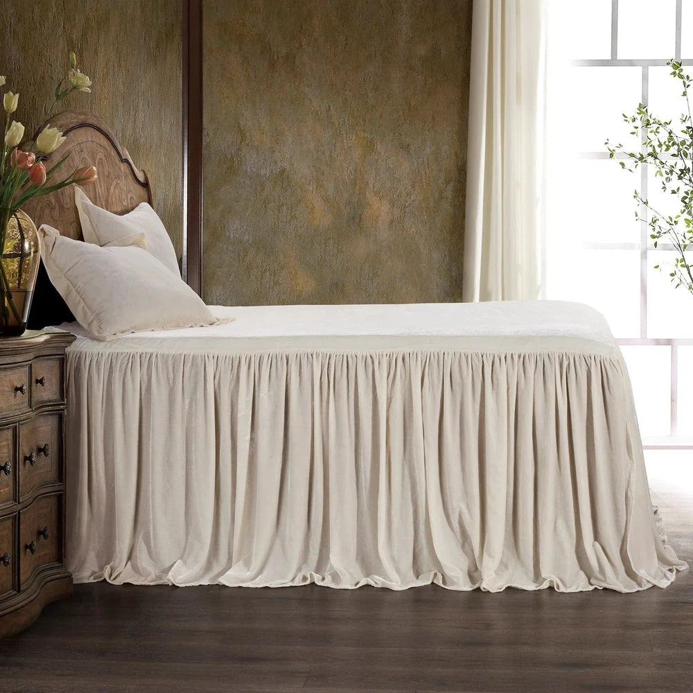 Velvet Bedspread Set