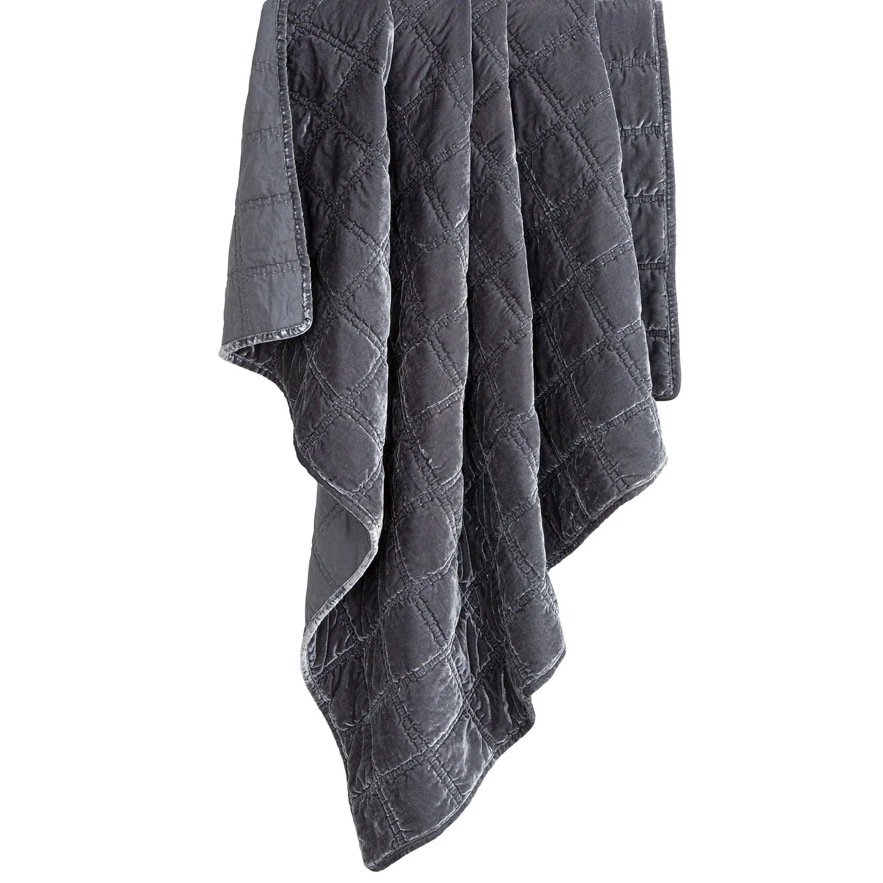 Western Velvet Box Stitch Throw