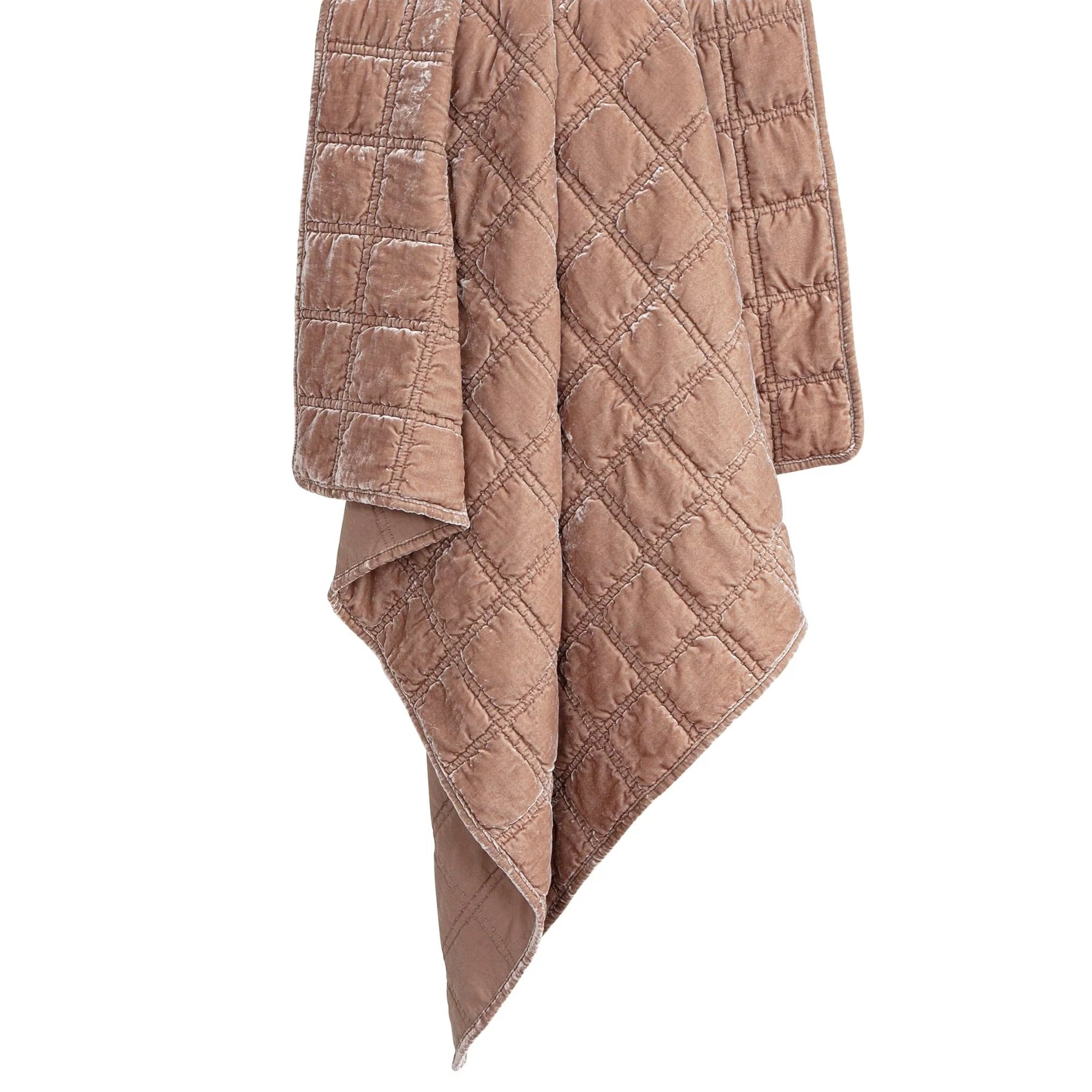 Western Velvet Box Stitch Throw