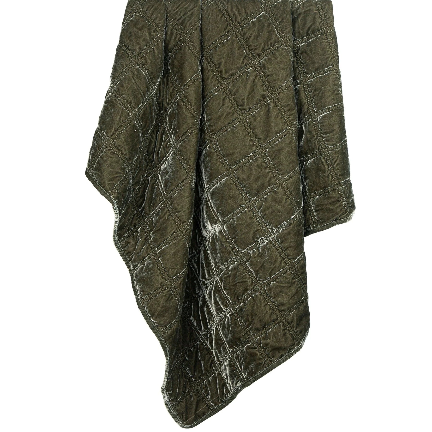 Western Velvet Box Stitch Throw