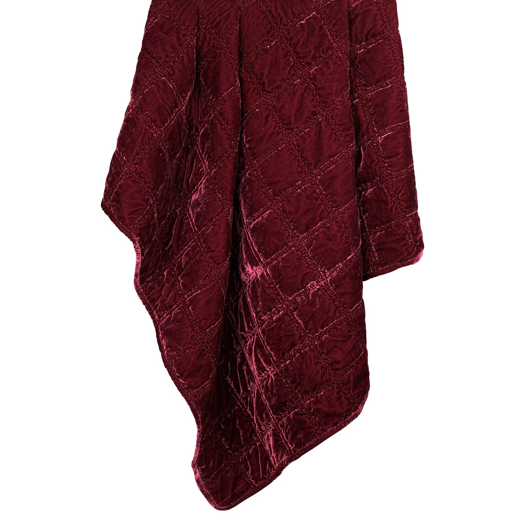 Western Velvet Box Stitch Throw