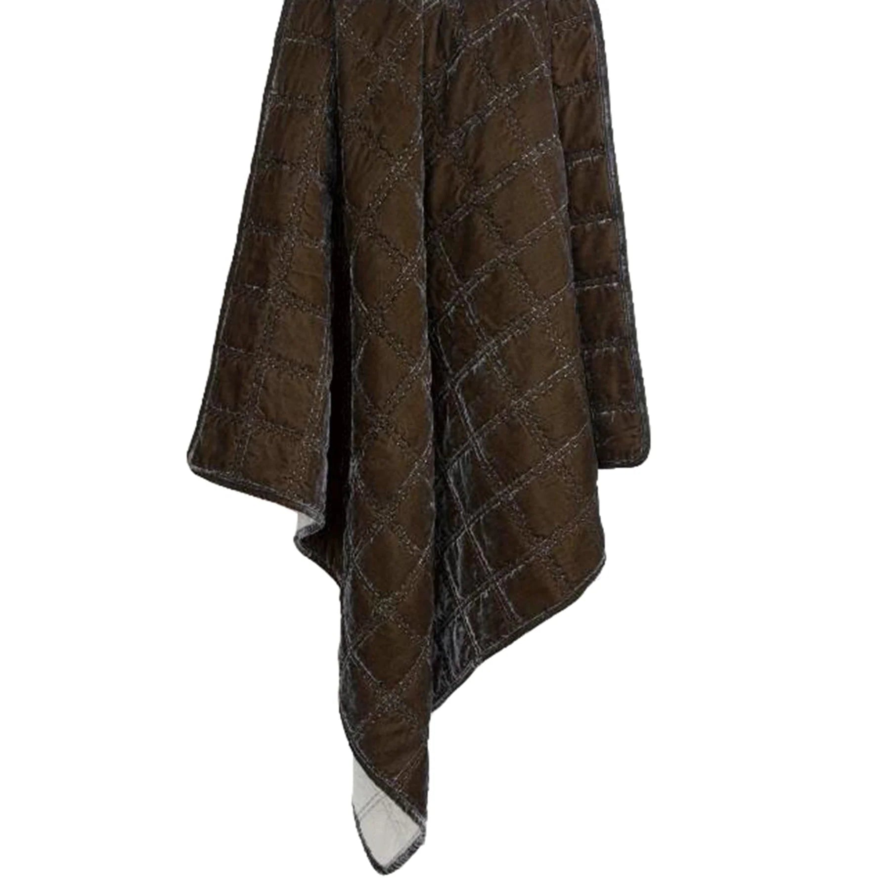 Western Velvet Box Stitch Throw