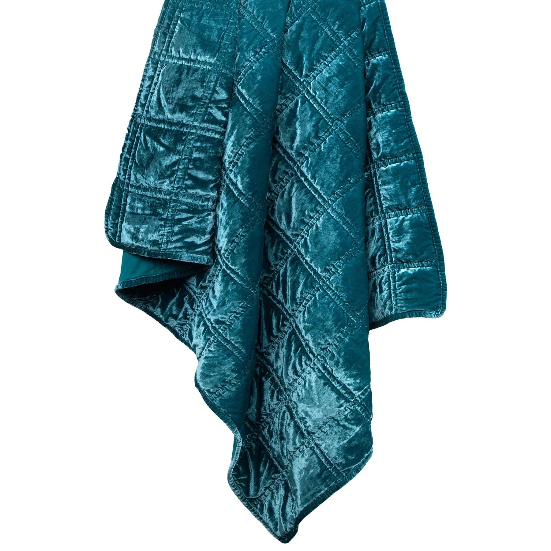 Western Velvet Box Stitch Throw